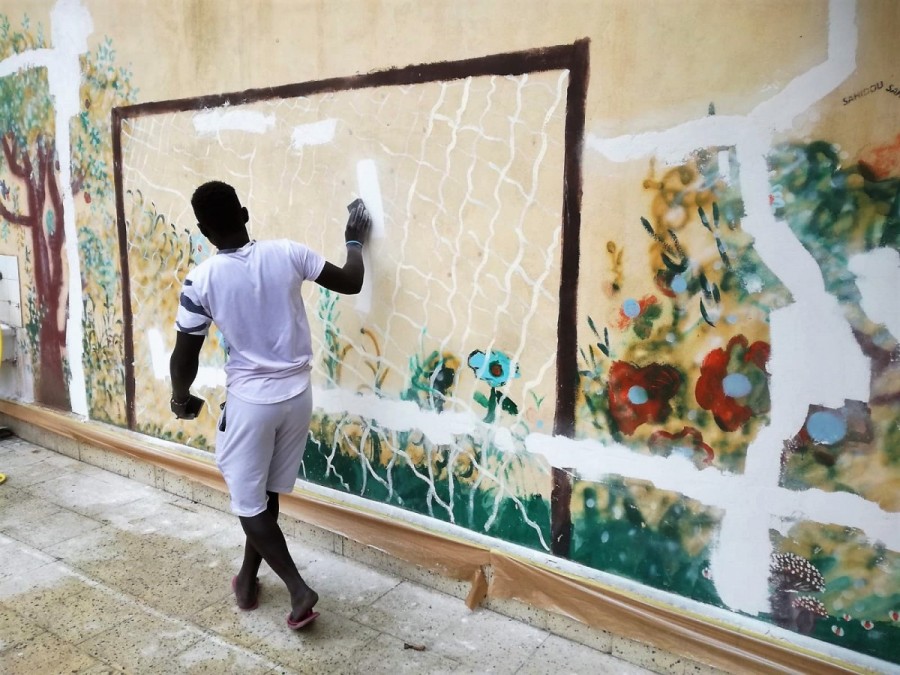 Una “casa colorata” allo SPRAR di Francofonte: quando arte, creatività e accoglienza si incontrano
